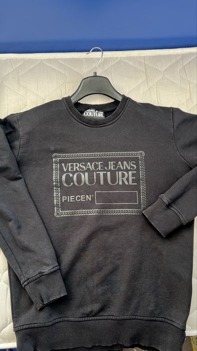 Мъжка черна блуза Versace Jeans Couture, L размер, като нова