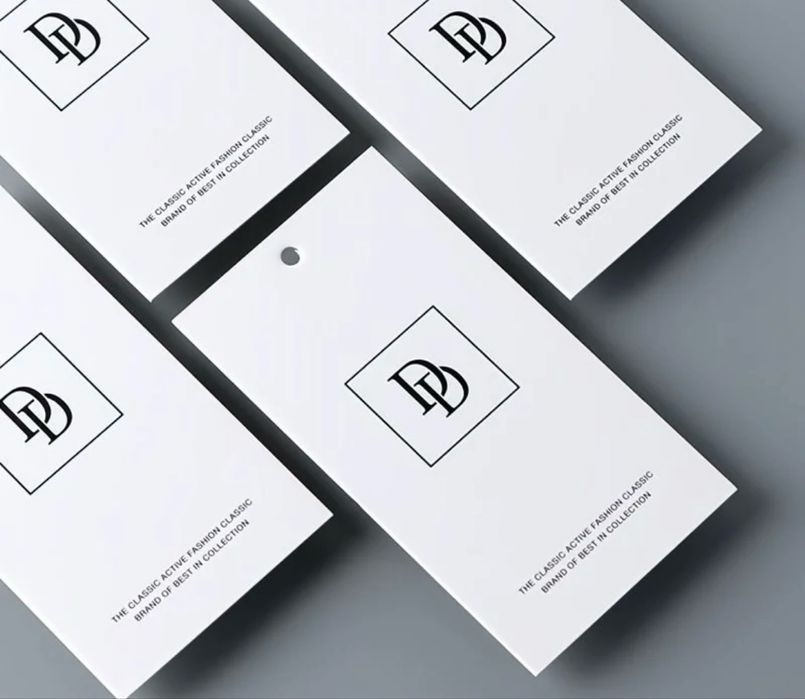 Этикетка тикетка бирка для одежда женская одежда бизнес женский бутик