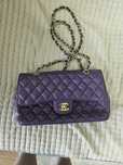 Geanta mov chanel