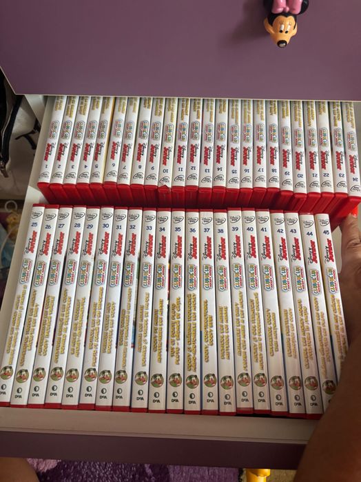 Set de 45 DVD-uri din renumitul Clubul lui Mickey Mouse