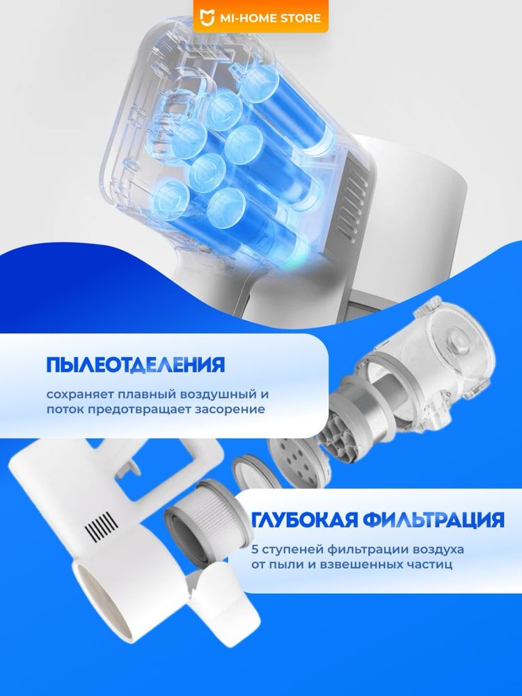 Пылесос Xiaomi G20.Ручной пылесос robot vacuum cleaner ruchnoy pilesos