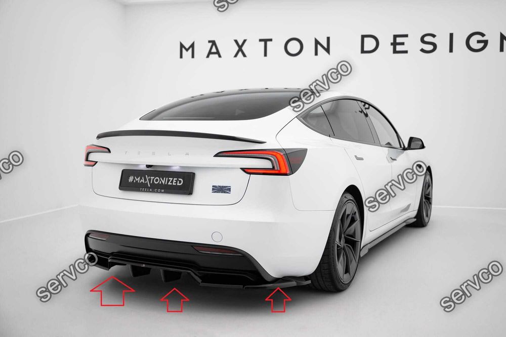 Prelungire bara spate Tesla Model 3 Performance Mk1 2023- v8 - Maxton