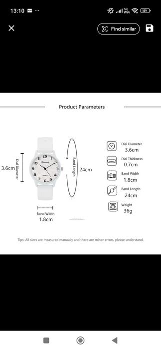 Vând ceas nou nepurtat