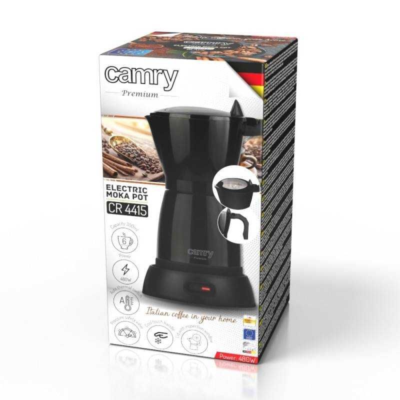 Електрическа кубинска кафеварка Camry CR 4415 480W 300ml