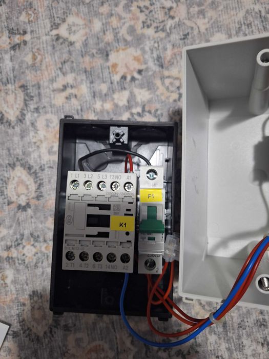 Tablou electric Big Dutchman – control automat motor/ventilator – nou