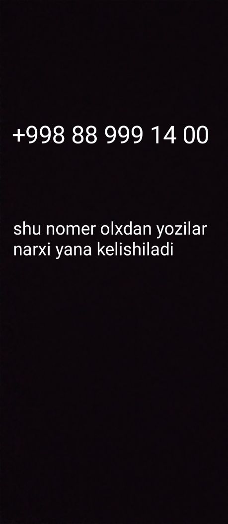 VIP va premium nomer