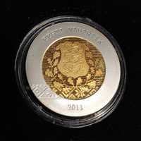 Moneda 20 euro 2011 Estonia bimetalică 8,4g aur 999 și 6,2g argint 999