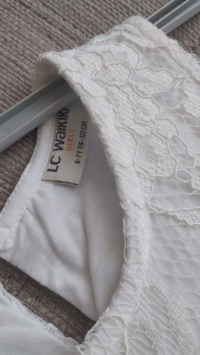 Rochiță fetițe albă