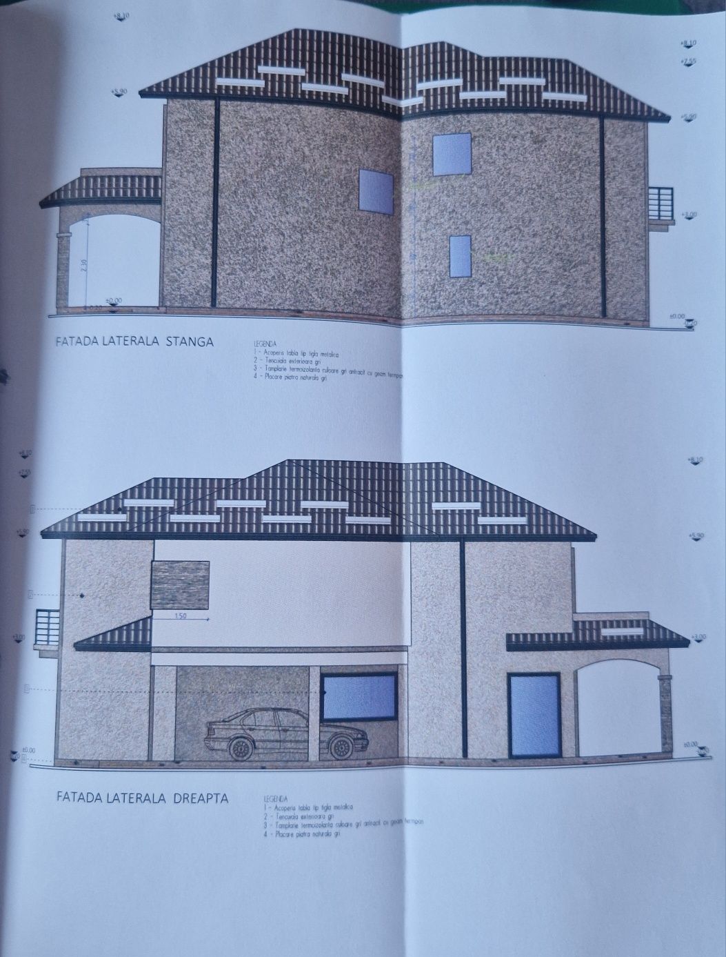 Casă P+1, teren 850mp, suprafață utilă 165mp