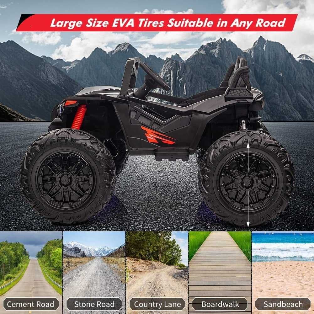 Акумулаторен Двуместен джип OFF-ROAD BUGGY 4X4 UTV 24V батерия