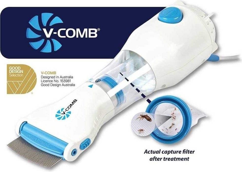 Электрическая расческа для удаления вшей / Расческа от вшей / Битосос