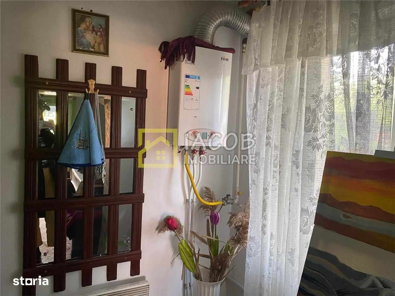Apartament la casa cu 3 camere, Magura, Bacau