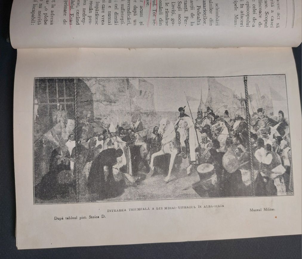Carte veche Istoria războiului pentru intregirea României
