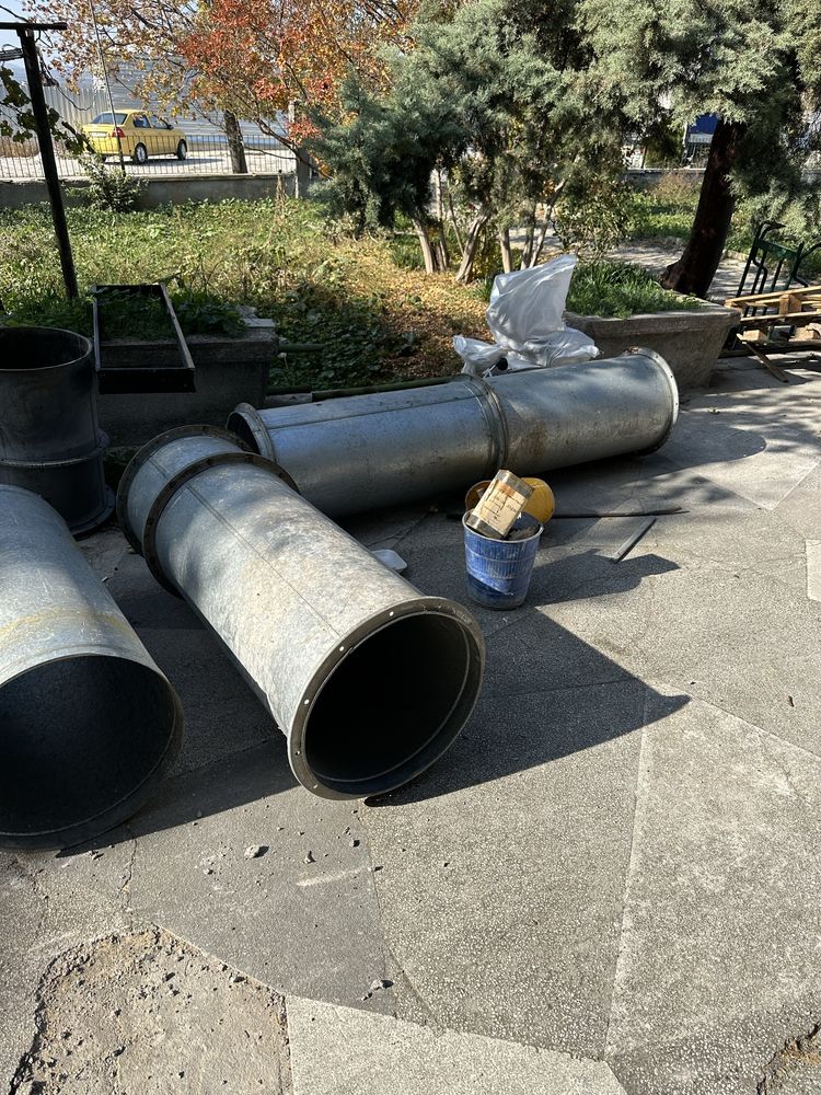 Въздуховод поцинкована ламарина
