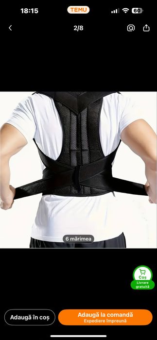 Corset pentru spate