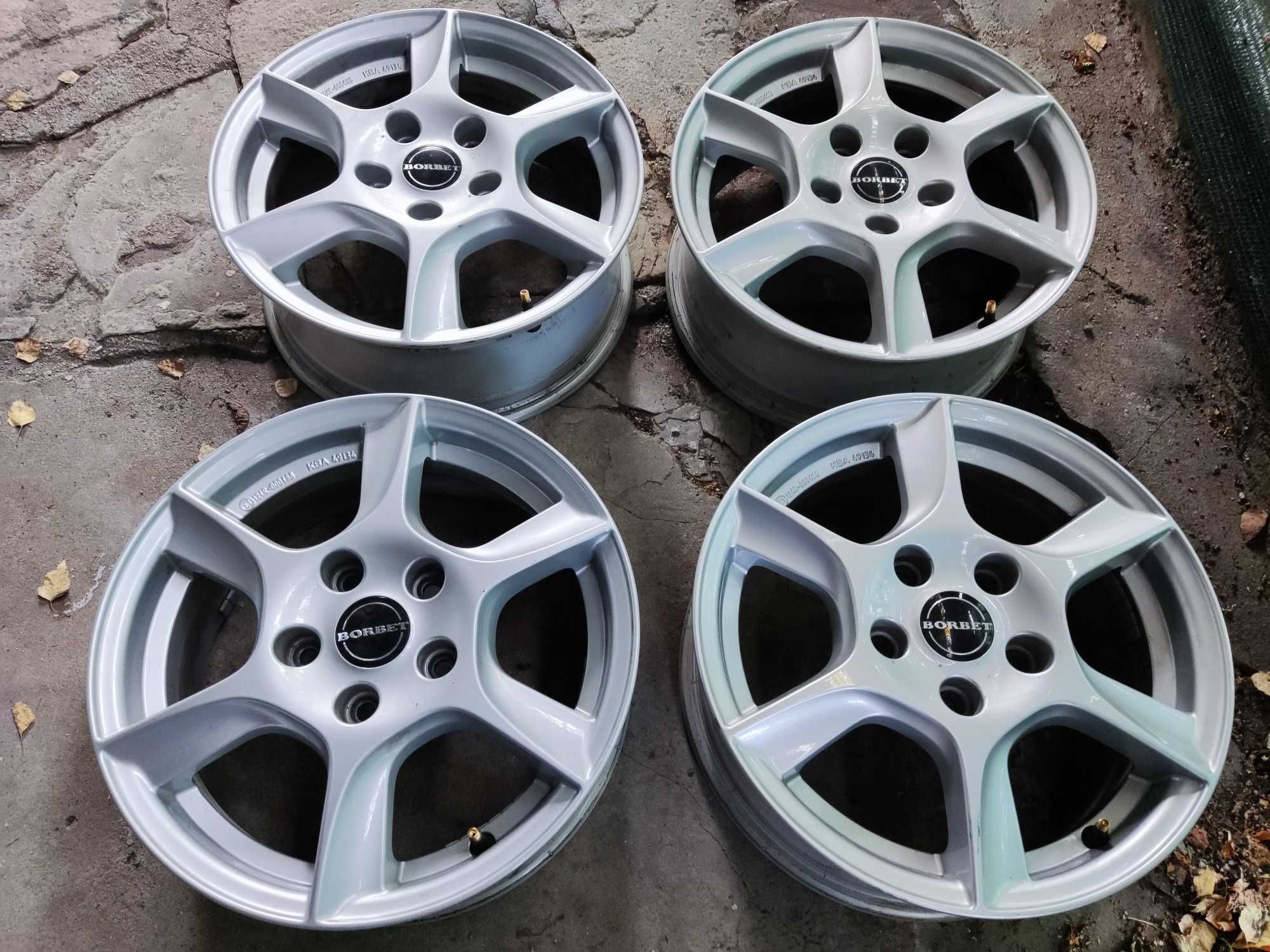 15 цола 5х112 Borbet - Ауди , Шкода , Сеат , Фолксваген 5х112 VW Skoda