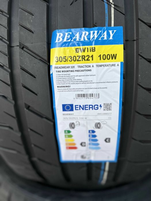 Летен Спорт Пакет BEARWAY 265/35R21 101W 305/30R21 100W