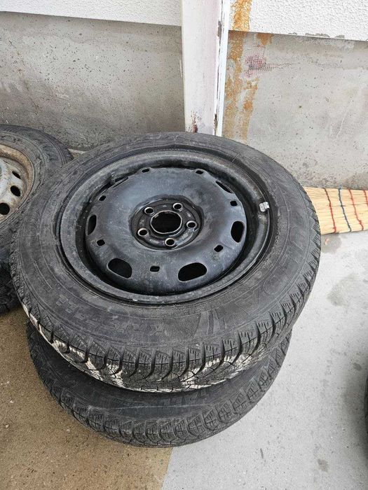 Комплект железни джанти 14'' с летни гуми, VW Polo, Seat, Skoda...