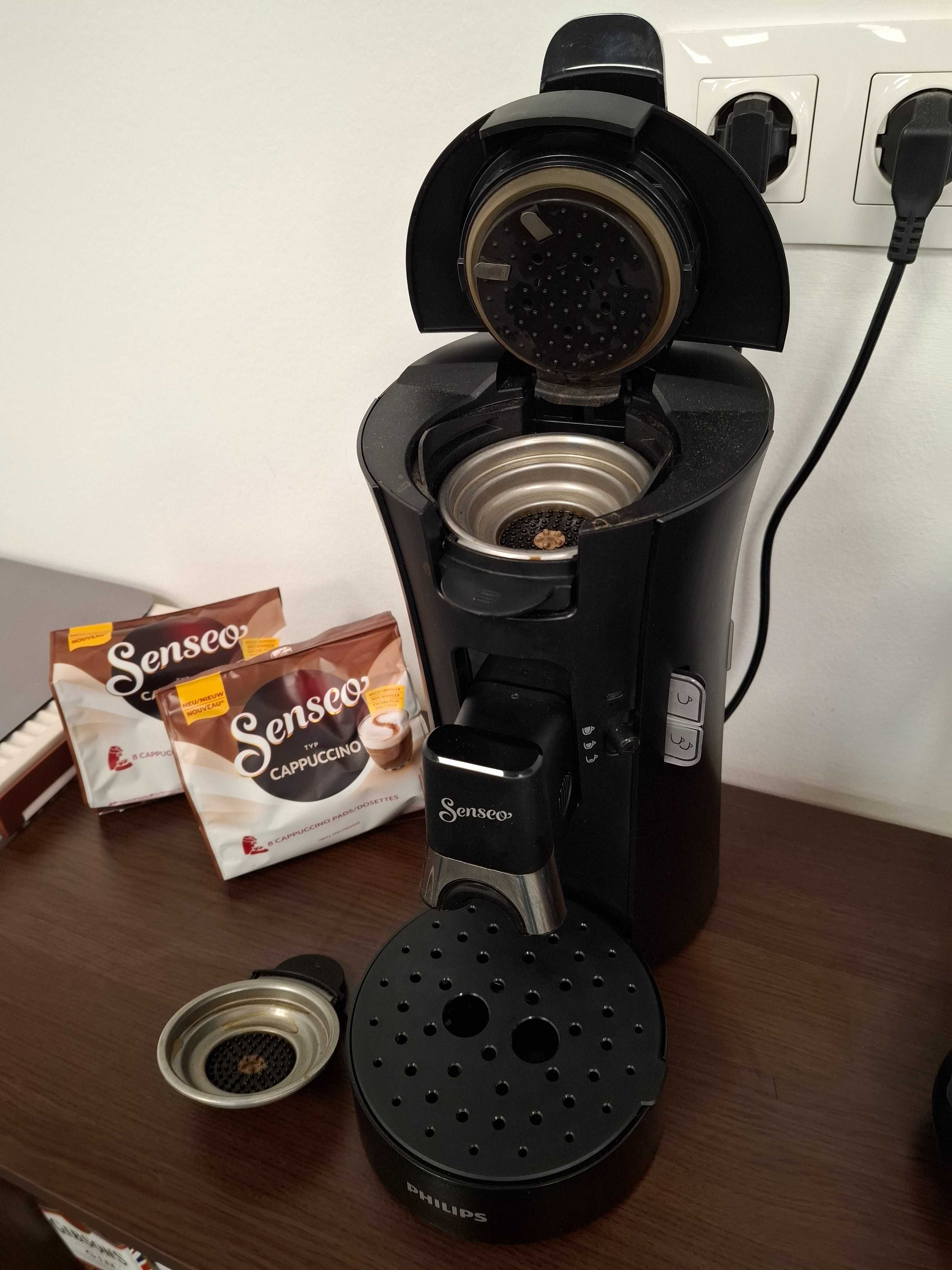 Кафемашина Philips Senseo + подарък 2 пакета капсули Cappuccino