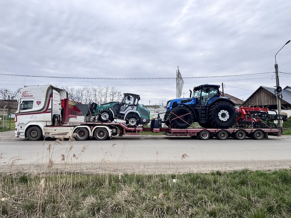 Trailer ES-GE 4 axe extensibil lungime si latime