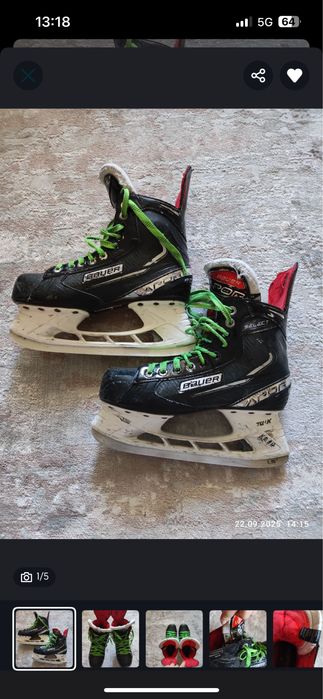 Коньки бауер VAPOR