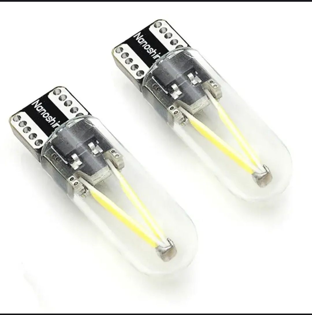 Led лампы H7, H4 и T10 w5w ДХО.