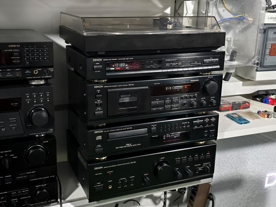 Linie audio DENON, amplificator , cd player ,tuner ,deck, pick-up