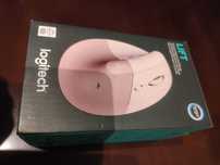 Mouse Logitech Lift Vertical Ergonomic Rose NOU
