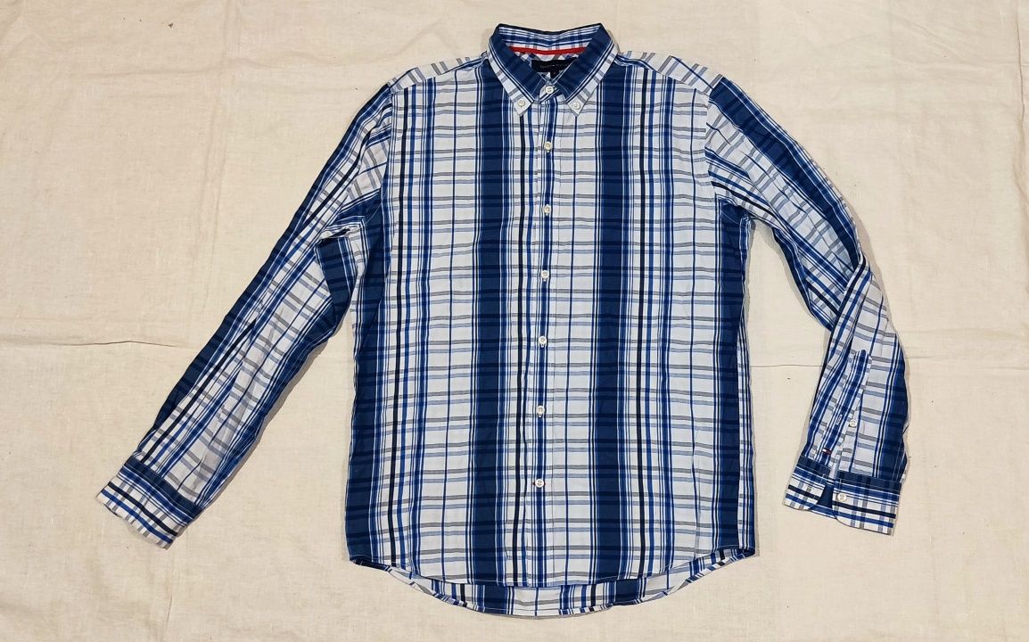 Cămașă Tommy Hilfiger mărime M Vintage Fit mânecă lungă bumbac