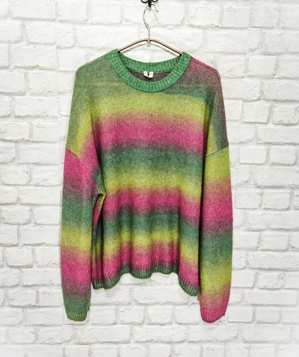 ARKET Mohair Дамски многоцветен пуловер размер М