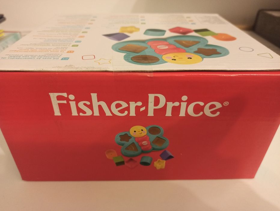 Fisher-Price joc puzzle copii bebelusi cuburi fluture nou la cutie