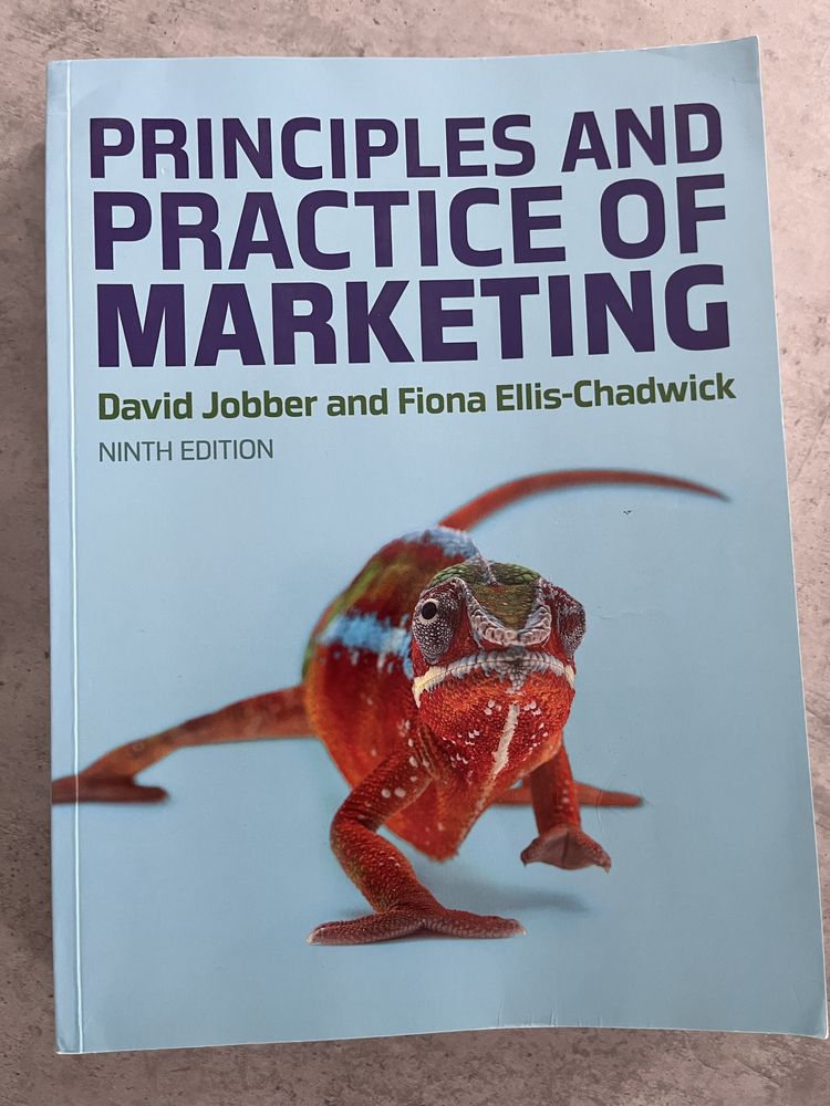 Carte Principles and Practice of Marketing 9/e