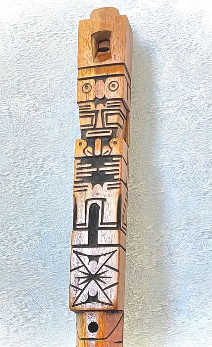 Флейта декоративная (ручная работа)