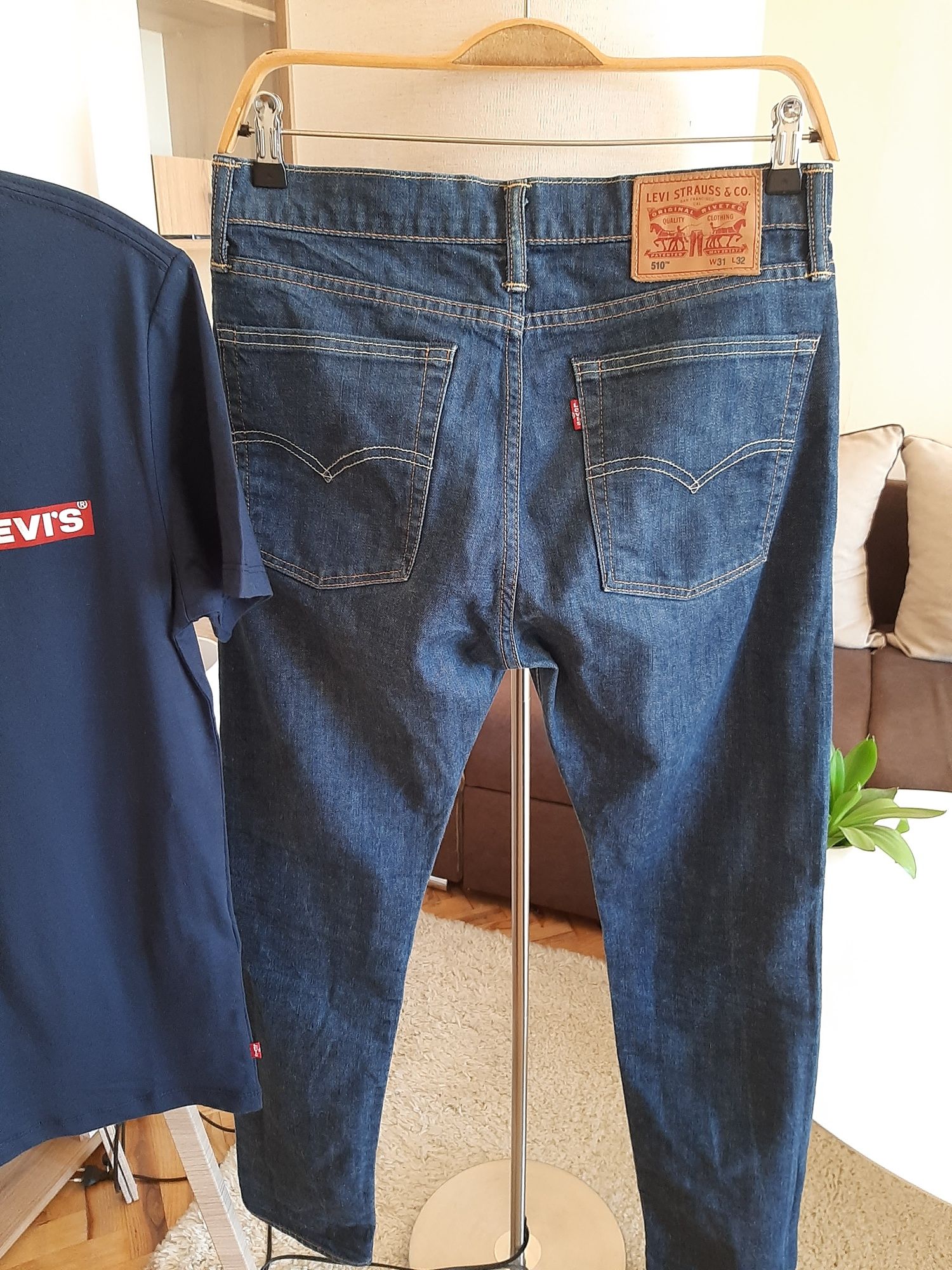 Комплект дънки и тениска Levi's