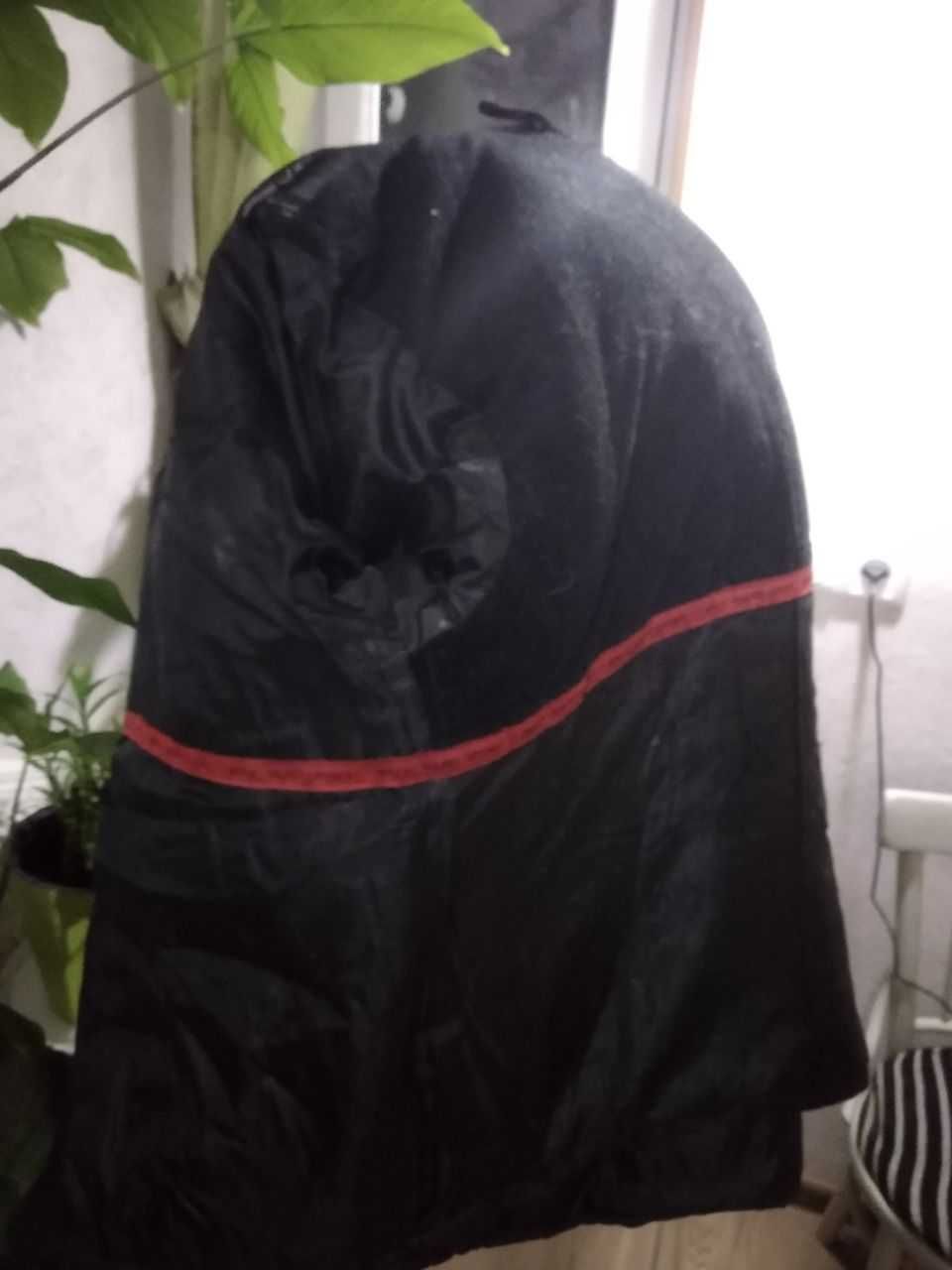 Куртка мужская АНОРАК,черная,с подкладкой,52-54 размер