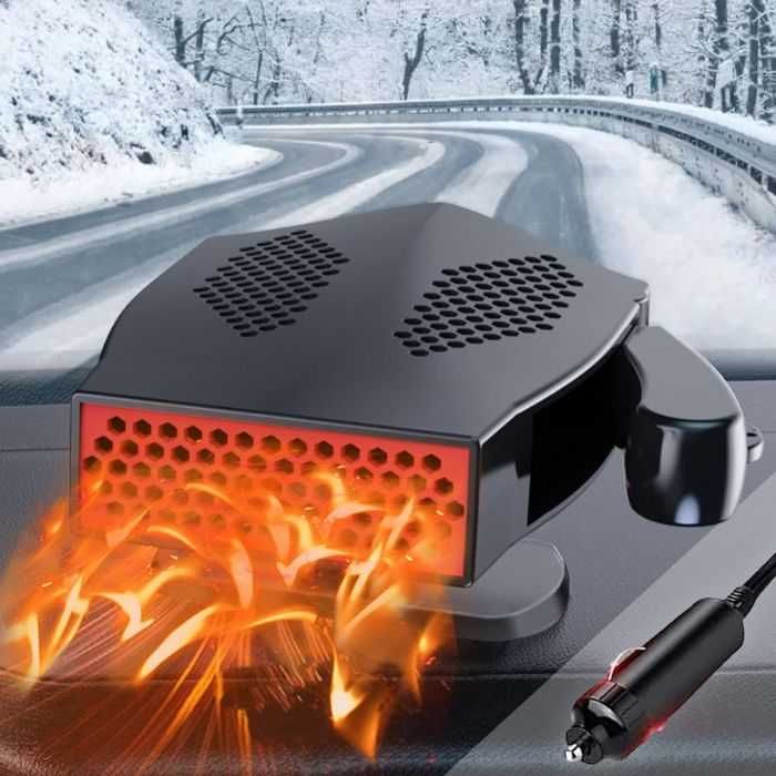 Автомобилна печка и вентилатор – 12V, 180W, 2 режима на работа