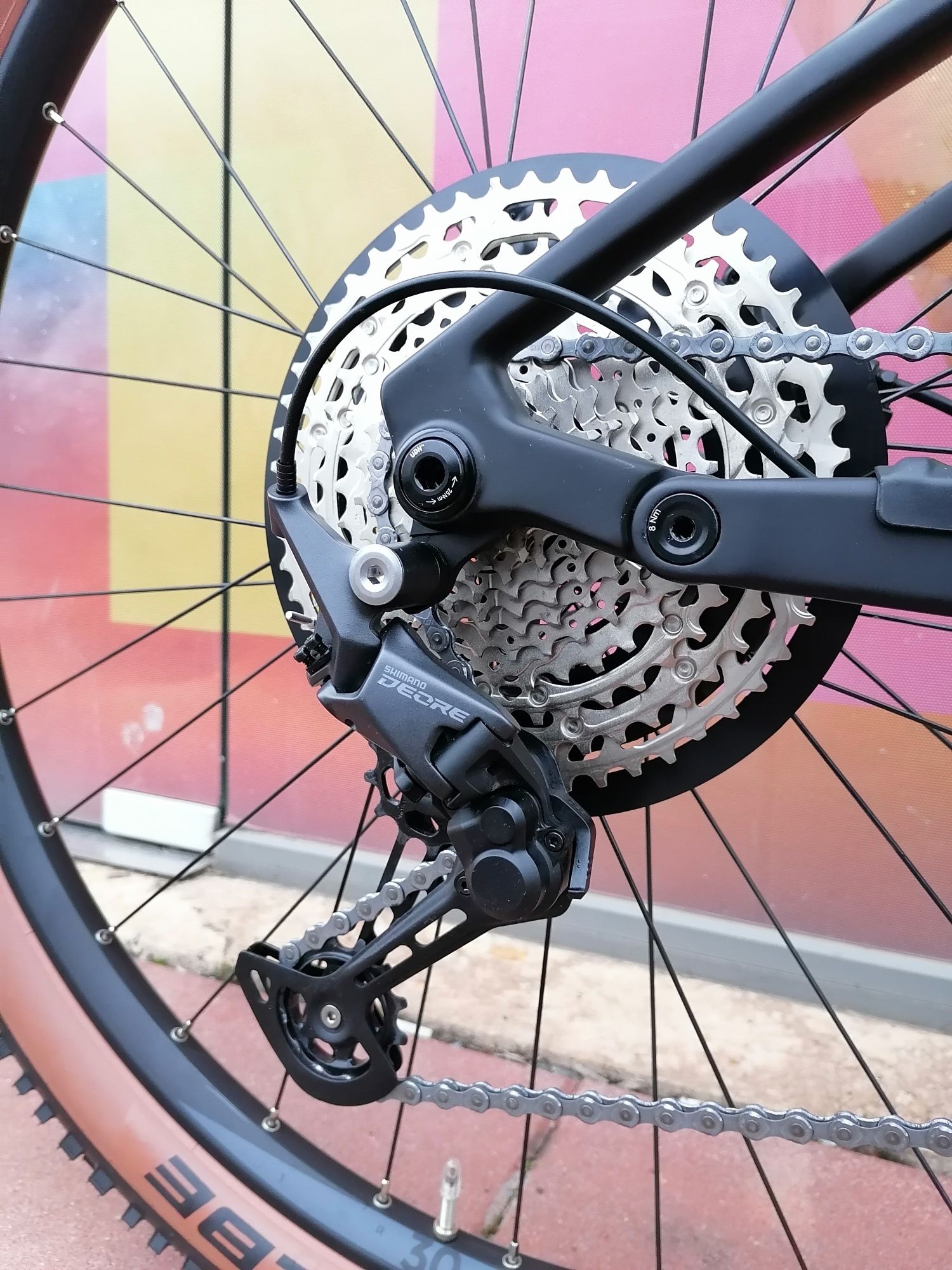 Нов Електрически Карбонов  BULLS*29*Рамка-Л*750watta батерия*Shimano