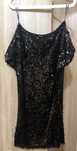 Vand rochie de ocazie neagra cu paiete
