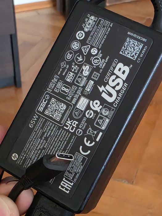 Incarcator laptop Hp PD 65W usb C