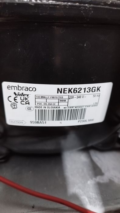 Agregat frigorific Günay Artek B-0824, vitrine/frigidere