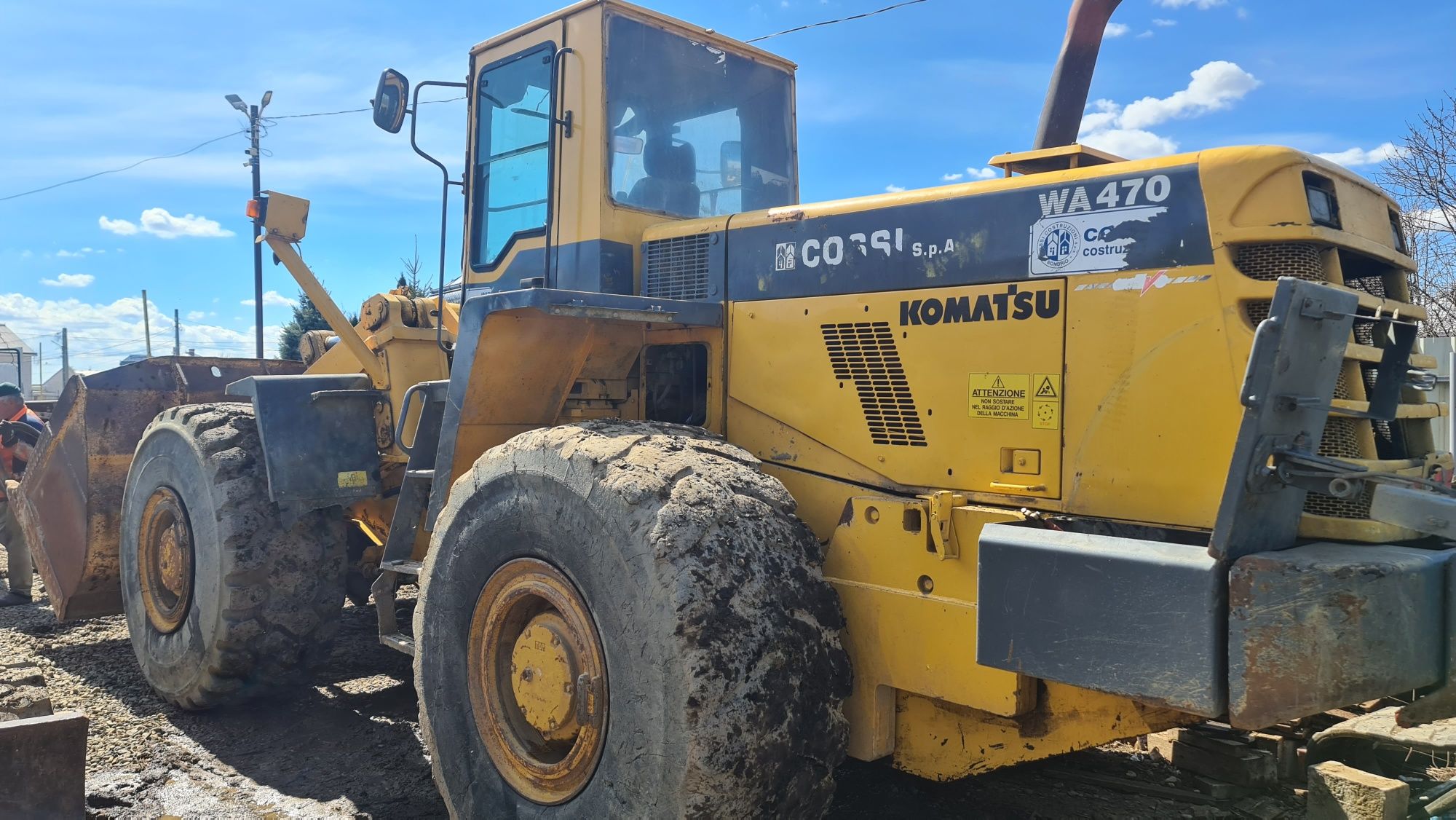 Încarcator Komatsu wa470