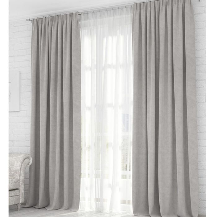 Шторы серые красивые