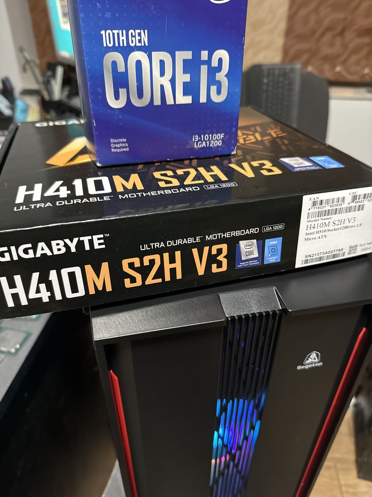 Sistem Desktop i3 10gen 16g 1Tb M2 RX470 4g