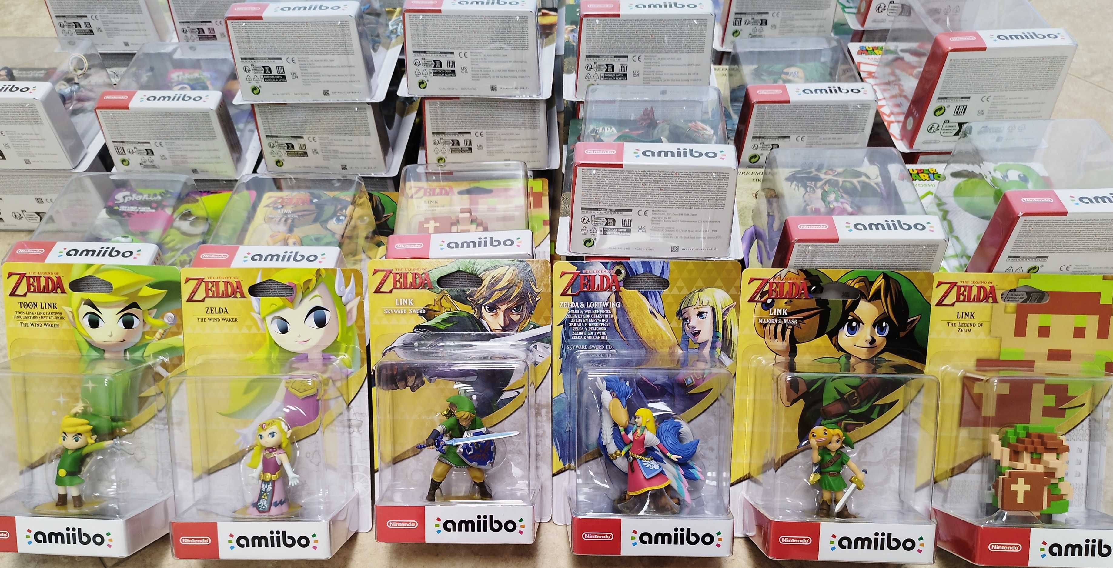 Nintendo Switch amiibo фигурки / Чисто НОВИ/ Mario/Zelda/Pokemon