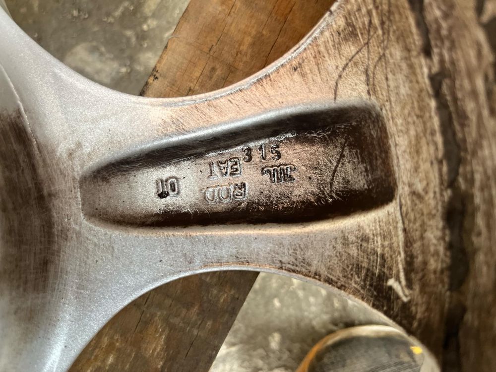 Джанти борд Aluett 6160735 et35 17'' 8j  5x100 Audi Vw Seat Skoda н164