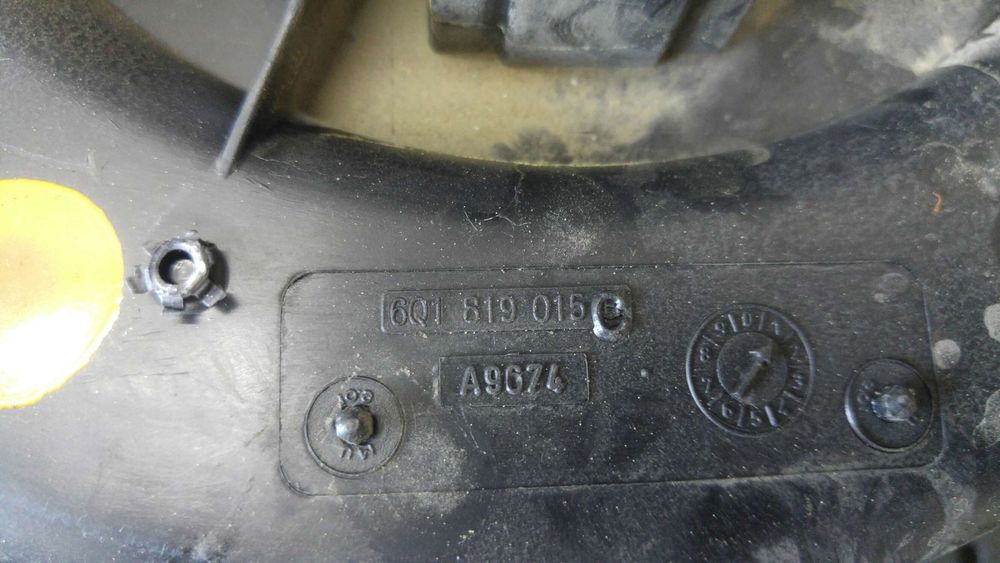 Aeroterma ventilator incalzire habitaclu skoda fabia 1 6y2 6q1819015c