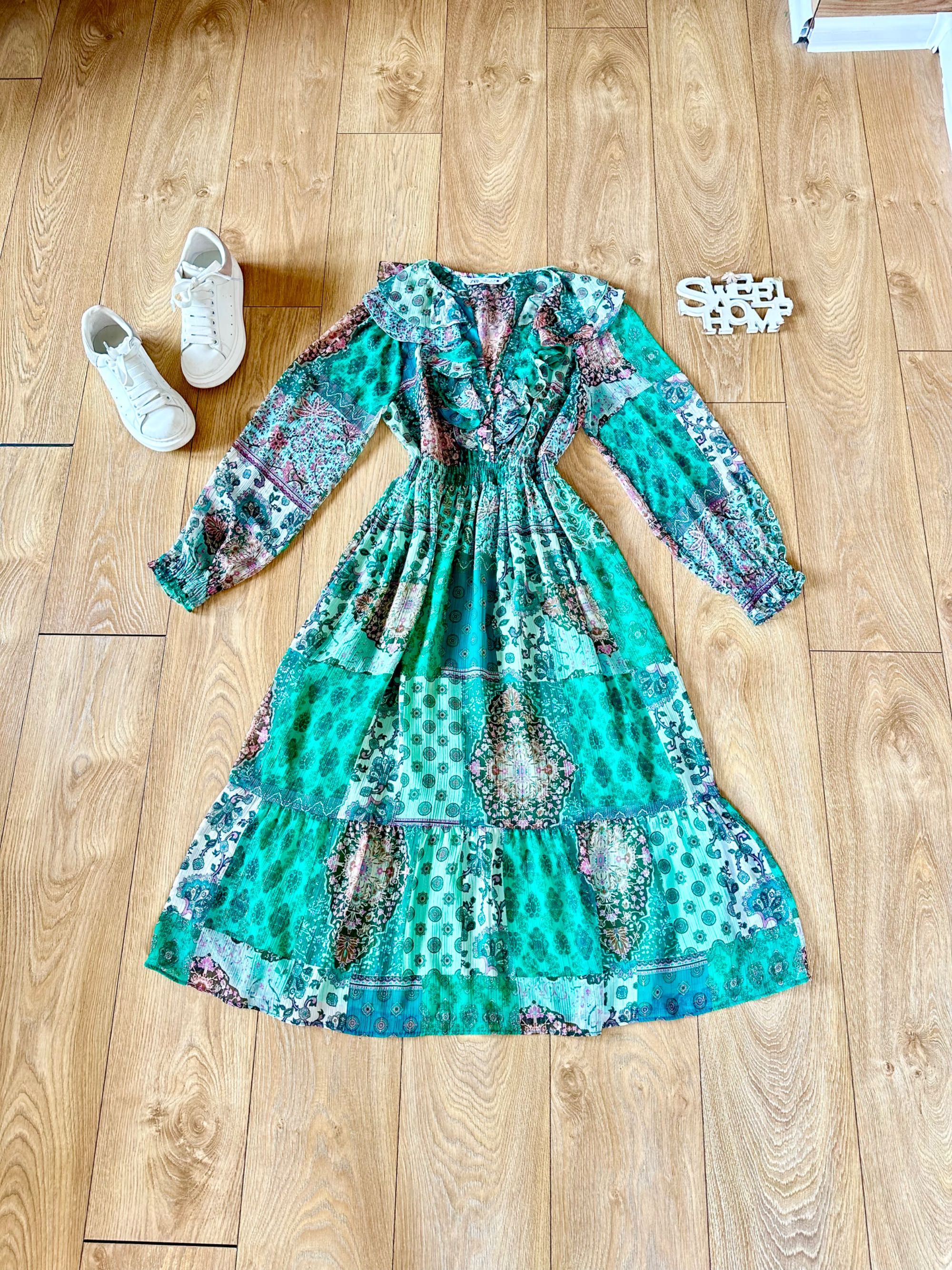 Разкошна пролетна рокля Zara