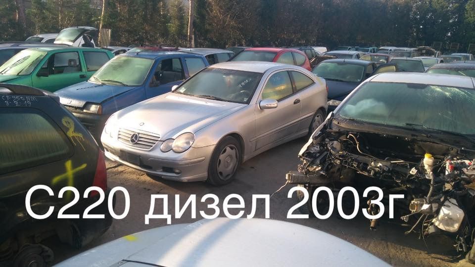 Mercedes c220/Мерцедес ц220 на части