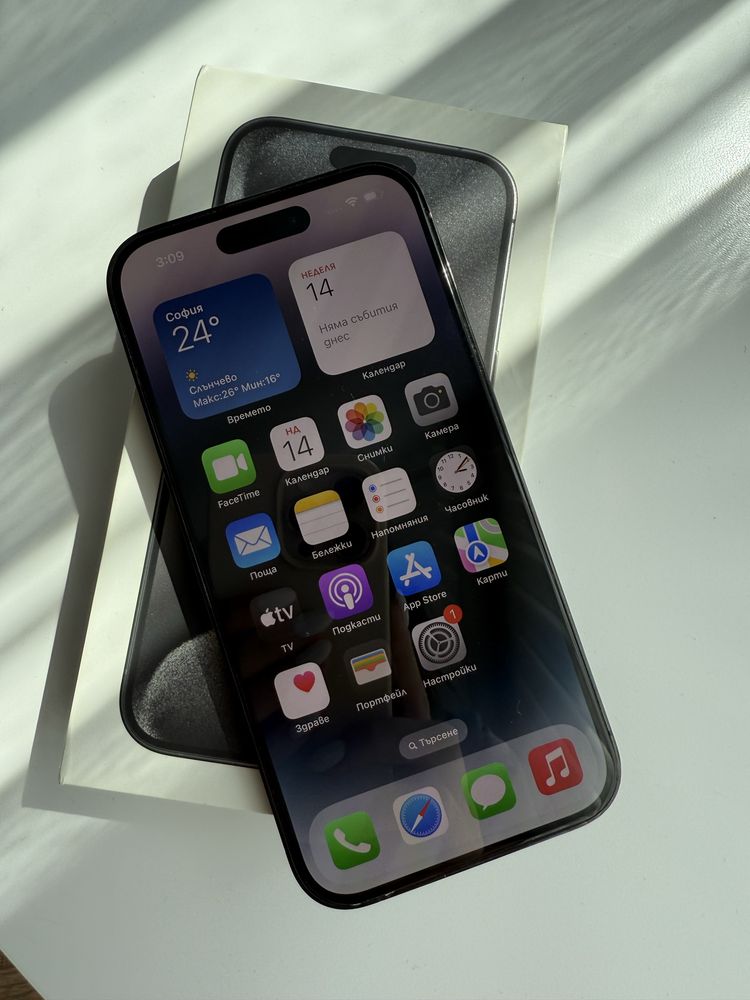 IPhone 14 Pro 256GB Space Black с кутия
