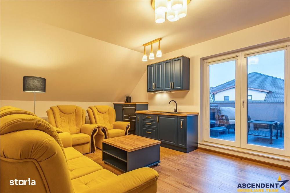 Studio,regim vila,LUX protocol,doua terase,pod propriu,Tractorul,Braso